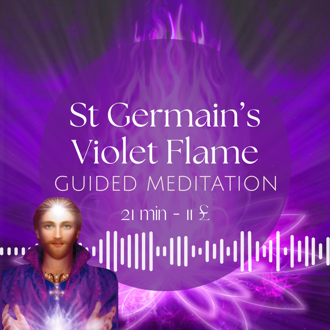 Saint Germain's Violet Flame guided meditation